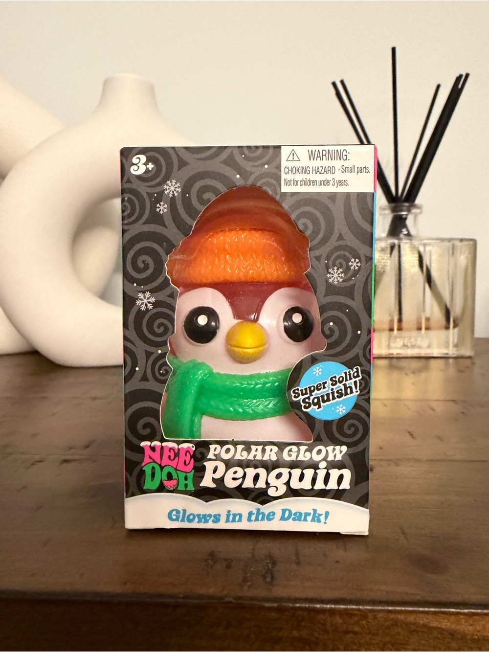 Nee Doh Polar Glow Penguin